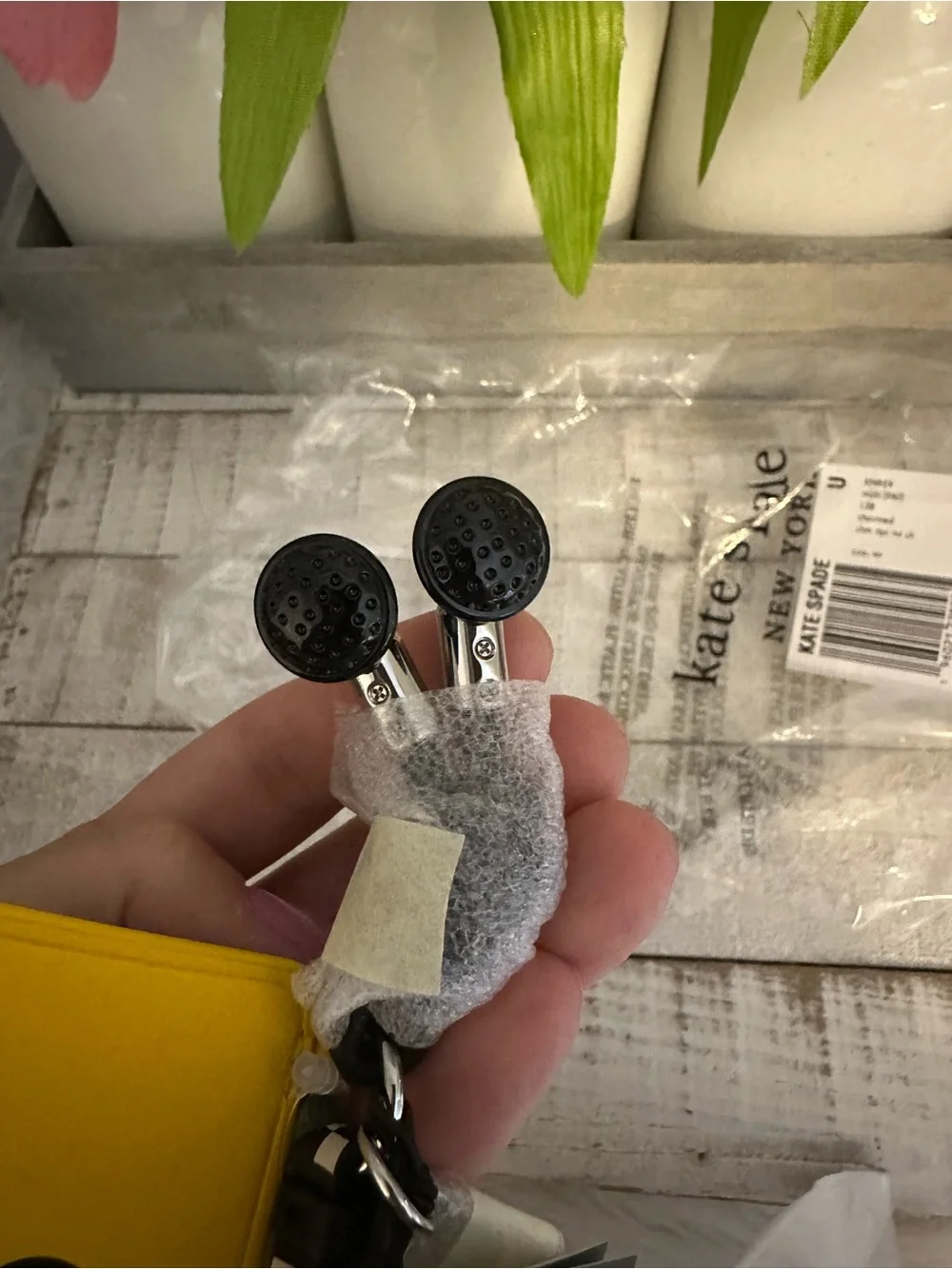 Nwt Kate spade NYC metro card bag charm